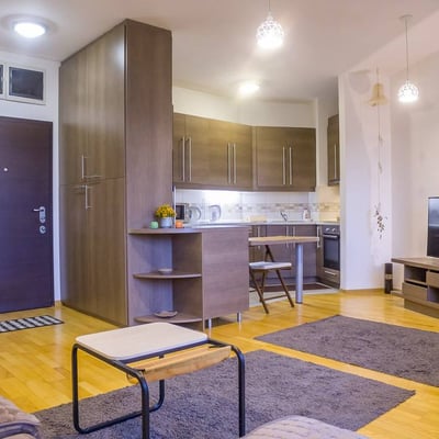 Современная квартира 50 м² в аренду в центре Белграда, Сербия