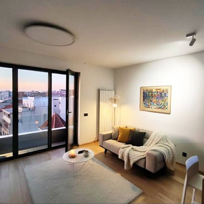 Studio cosy de 34 m² dans la résidence haut de gamme New Dorćol, Belgrade, Serbie