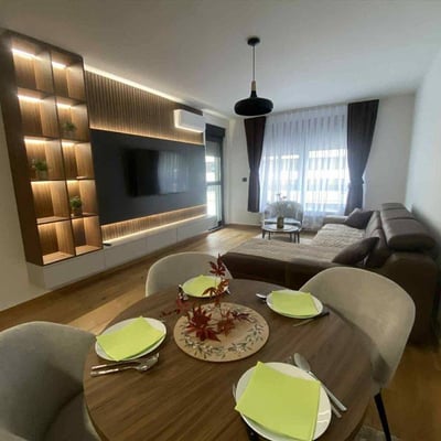 Сдается в аренду новая двухкомнатная квартира 58 м² недалеко от центра города, Белград, Сербия
