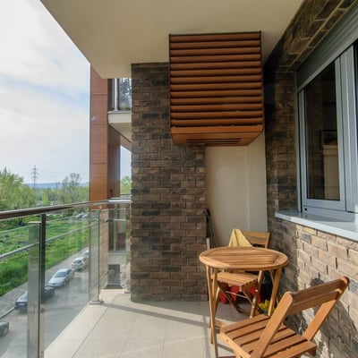 Zu vermieten: Helles Apartment 59 m² im neuen modernen Wohnkomplex A Blok, Neu-Belgrad, Serbien