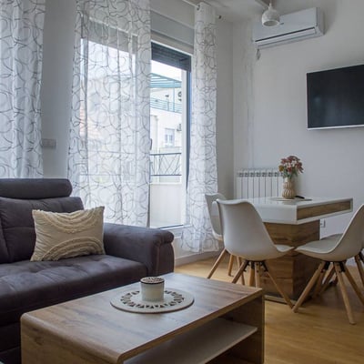 À louer : appartement cosy de 48 m², quartier de Zvezdara, Belgrade, Serbie