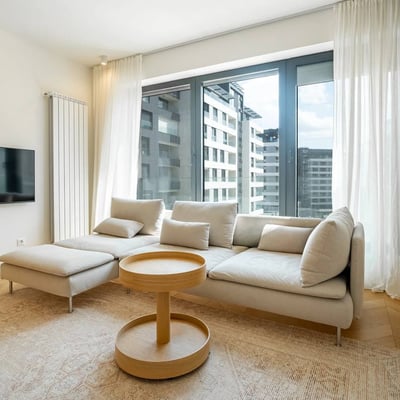 Gemütliches und helles Studio-Apartment 31 m² im Premium-Wohnkomplex Soul 64, Neu-Belgrad, Serbien