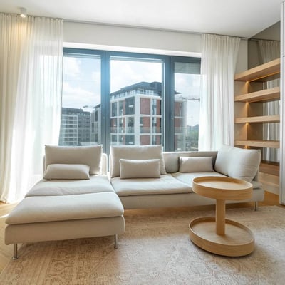 Gemütliches und helles Studio-Apartment 31 m² im Premium-Wohnkomplex Soul 64, Neu-Belgrad, Serbien