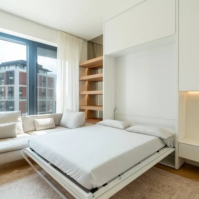 Gemütliches und helles Studio-Apartment 31 m² im Premium-Wohnkomplex Soul 64, Neu-Belgrad, Serbien