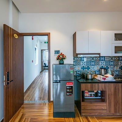 Bright, furnished 45 m² apartment for rent near the beach, Da Nang, Vietnam