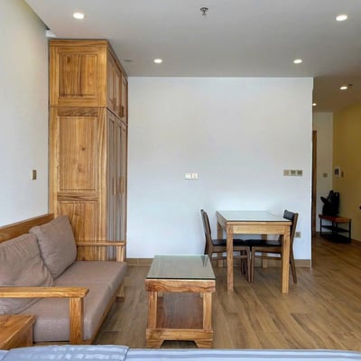 Location de studio meublé avec balcon près de la plage, Đà Nẵng, Viêt Nam