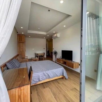 Location de studio meublé avec balcon près de la plage, Đà Nẵng, Viêt Nam