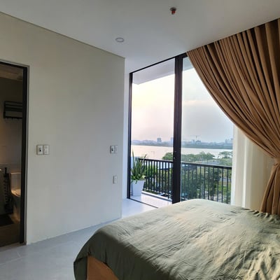 Gemütliche Wohnung mit Flussblick zu vermieten, Da Nang, Vietnam
