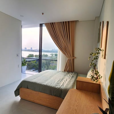 Gemütliche Wohnung mit Flussblick zu vermieten, Da Nang, Vietnam