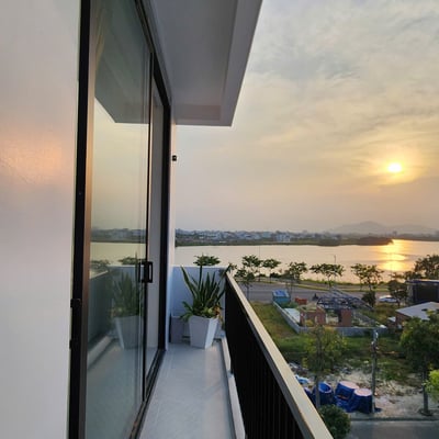 Gemütliche Wohnung mit Flussblick zu vermieten, Da Nang, Vietnam