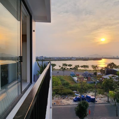 Gemütliche Wohnung mit Flussblick zu vermieten, Da Nang, Vietnam