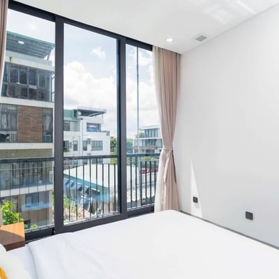Geräumiges Apartment im Rollington Building, Da Nang, Vietnam zu vermieten