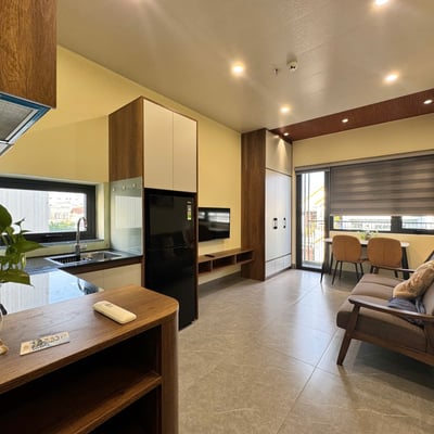 Zu vermieten: Möbliertes 1-Zimmer-Apartment mit Balkon, Son Tra, Da Nang, Vietnam
