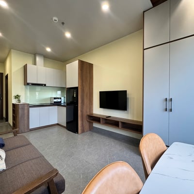 Zu vermieten: Möbliertes 1-Zimmer-Apartment mit Balkon, Son Tra, Da Nang, Vietnam