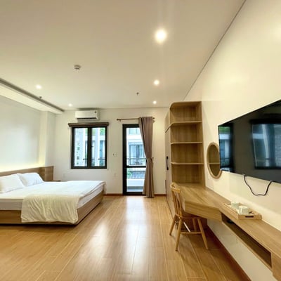 Alquiler de estudio de lujo, amueblado, cerca del mar, 40 m², My An, Da Nang, Vietnam