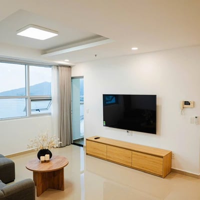 Luxuriöses 2-Zimmer-Apartment, Blooming Tower, Da Nang, Vietnam zu vermieten