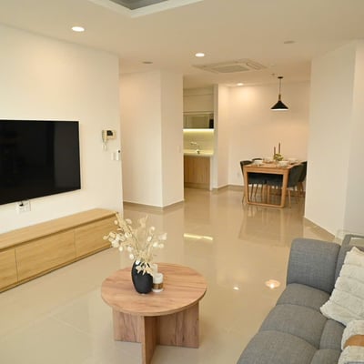 Luxuriöses 2-Zimmer-Apartment, Blooming Tower, Da Nang, Vietnam zu vermieten