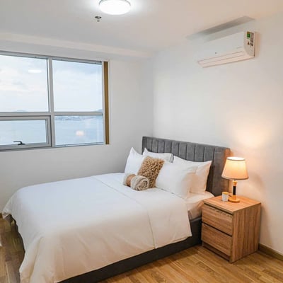 Luxuriöses 2-Zimmer-Apartment, Blooming Tower, Da Nang, Vietnam zu vermieten