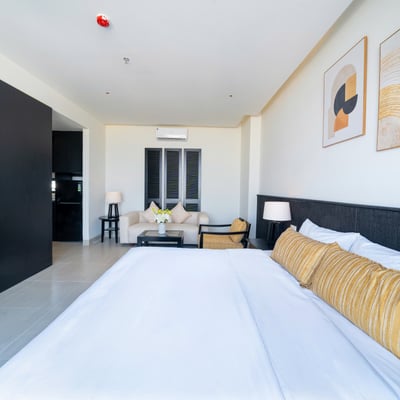 Möbliertes, modernes Studio-Apartment in Da Nang, Vietnam zu vermieten