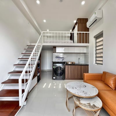 Bright studio apartment for rent, Thanh Khe District, Da Nang, Vietnam