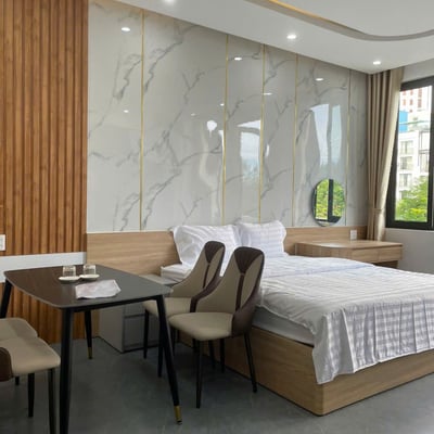 Location d’un studio moderne et meublé, My An, Da Nang, Vietnam