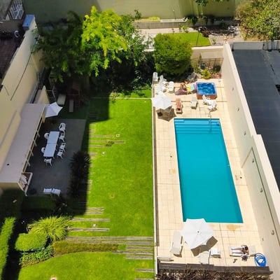 Rent of a cozy furnished 2-room apartment, 45 m², Las Cañitas, Buenos Aires, Argentina