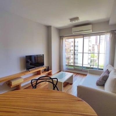 Rent of a cozy furnished 2-room apartment, 45 m², Las Cañitas, Buenos Aires, Argentina