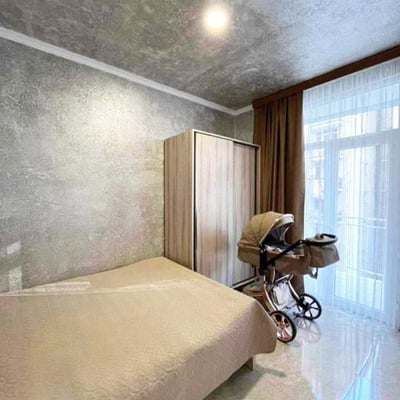 Geräumige möblierte 50 m² Wohnung mit separatem Schlafzimmer zur Miete, Batumi, Georgien