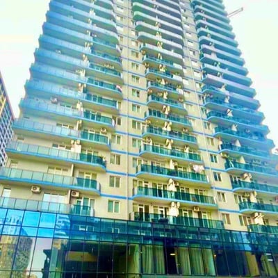 Comfortable furnished apartment 45 m² with sea view for rent in Batumi, Georgia