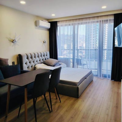 Estudio confortable y amueblado de 35 m² en alquiler, Batumi, Georgia