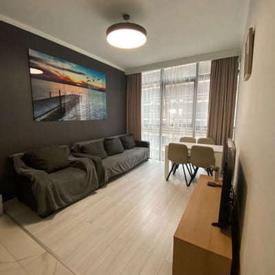 Location appartement confortable avec vue sur la mer et les montagnes, 45 м², Batumi, Géorgie