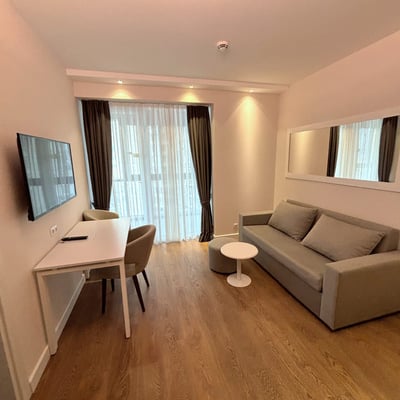 Modern apartment with sea view in Alliance Batumi for rent, Batumi, Georgia