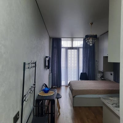Alquiler de estudio acogedor y confortable, 34 m², Batumi, Georgia