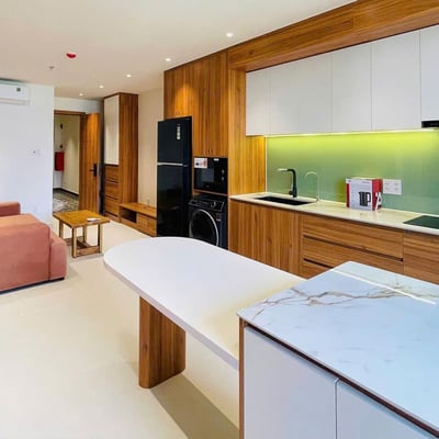 Long-term rental of a luxury apartment with a gym near the airport in Hai Chau District, Da Nang, Vietnam