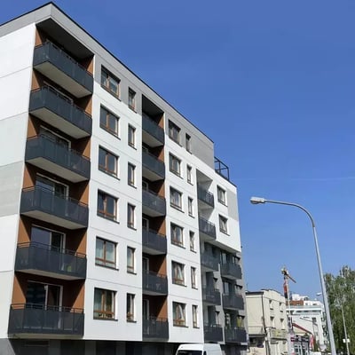 Alquiler a largo plazo de estudio cerca del metro en Varsovia (Targówek), Polonia, Piotra Wysockiego 25