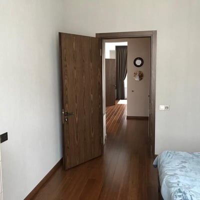 Location d’un appartement moderne de 3 pièces avec vue sur la mer, Baku White City, Bakou, Azerbaïdjan