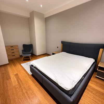 Rental of a modern 3-room apartment with a sea view, Baku White City, Baku, Azerbaijan