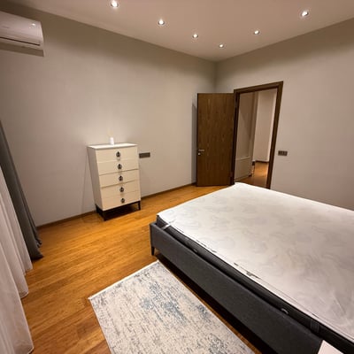 Rental of a modern 3-room apartment with a sea view, Baku White City, Baku, Azerbaijan