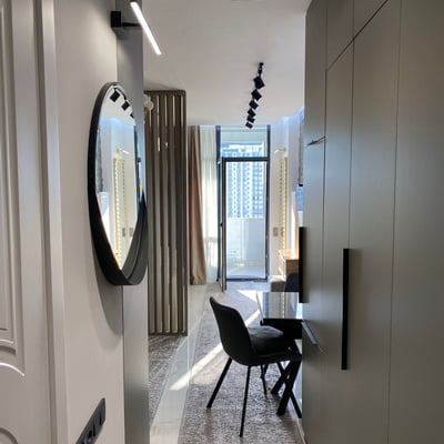 Location d'un appartement meublé et accueillant, 40 m², Black Sea Towers, Batumi, Géorgie