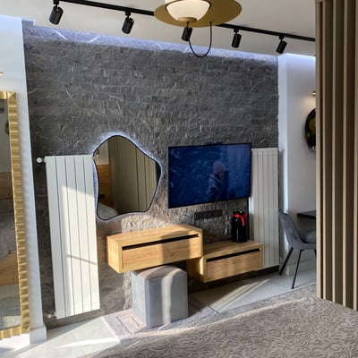 Location d'un appartement meublé et accueillant, 40 m², Black Sea Towers, Batumi, Géorgie