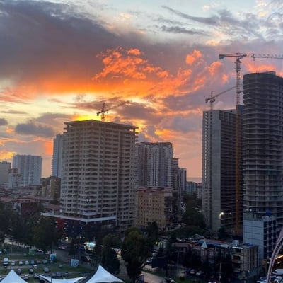 Location d'un appartement meublé et accueillant, 45 m², Batumi, Géorgie