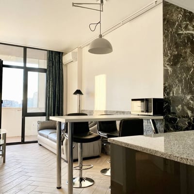 Location d'un appartement confortable, 50 m², Batumi, Géorgie