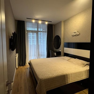 Location d'un appartement confortable, 50 m², Sunrise Residence, Batumi, Géorgie