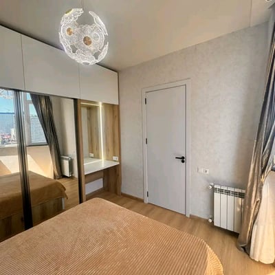 Alquiler de apartamento acogedor y completamente amueblado con vista al mar, 60 m², Batumi, Georgia