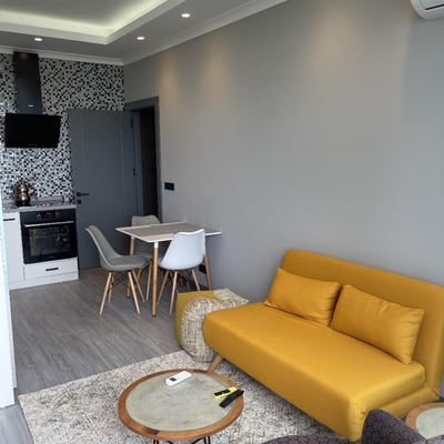 Alquiler de apartamento acogedor con vista panorámica, 50 m², Metro City, Batumi, Georgia