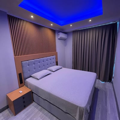 Alquiler de apartamento acogedor con vista panorámica, 50 m², Metro City, Batumi, Georgia