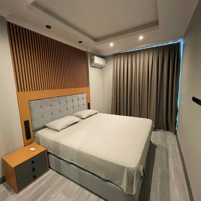 Alquiler de apartamento acogedor con vista panorámica, 50 m², Metro City, Batumi, Georgia