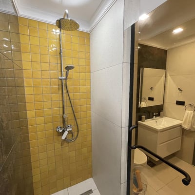 Alquiler de apartamento acogedor con vista panorámica, 50 m², Metro City, Batumi, Georgia