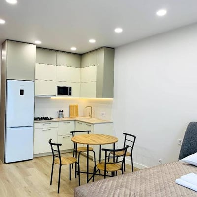 Location d'un studio lumineux avec vue sur la mer, 37 m², Batumi, Géorgie