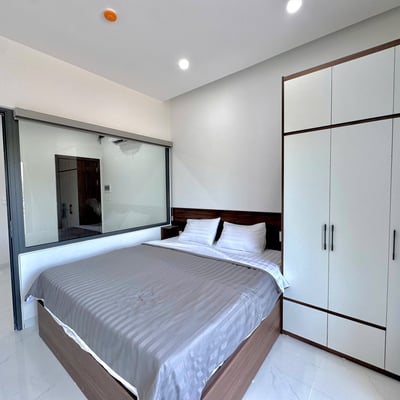 Furnished 1-bedroom apartment rental with amazing sea and mountain views, Da Nang, Vietnam